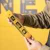 1726670805776-65d8673a9924480ba98126befe83952d-goods.jpeg 3-In-1 Magnetic Spirit Level Yellow Alloy Beam Measuring Tool