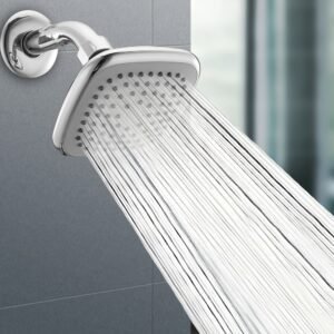 4 Inch High Pressure Shower Head Bathroom Water Saving Shower