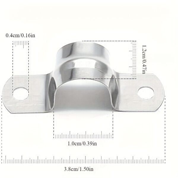 2379cde4-dbd5-43b0-87c2-68e6d54e7c12.jpg Heavy Duty Stainless Steel Pipe Clamps Adjustable Pipe Fastening Clips