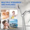 31591ca0-ffef-4a82-9402-c503332dfb22.jpg Shell Design Handheld Shower Head Cylindrical Body Bathroom Spray