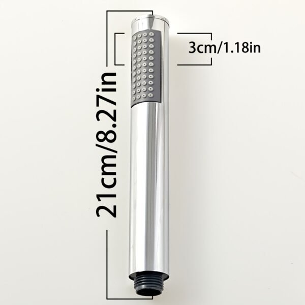 377e5365-ca8b-48d7-a1dc-2be3bf2ab3dc.jpg Shell Design Handheld Shower Head Cylindrical Body Bathroom Spray