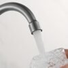 Brushed Stainless Steel Kitchen Faucet 360° Swivel Cold Water Tap