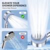 High Pressure Filter Shower Head Set 4-In-1 Massage Rainfall Spray Kit