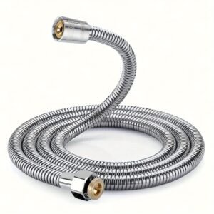 1.2M Stainless Steel Large Flow Shower Hose Bathroom Water Heater Pipe