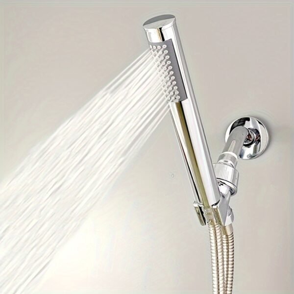 5d176ba1-edc9-4edb-bff1-634bac379aa5.jpg Shell Design Handheld Shower Head Cylindrical Body Bathroom Spray