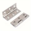 10pcs Heavy Duty Flat Metal Hinges Door Cabinet Furniture Hinges
