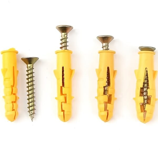 Drywall Anchor & Screw Assortment Kit Wall Mounting Fastener Set