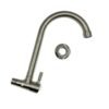 Brushed Stainless Steel Kitchen Faucet 360° Swivel Cold Water Tap