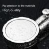 German Style High Pressure Shower Head Set with 2M Reinforced Hose