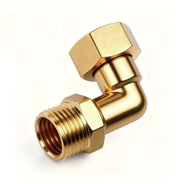 90 Degree Female Copper Pipe Connector Plumbing Fitting