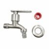 8fbb3c9a-a9e5-4d05-8884-4846d1d3f0b5.jpg 304 Stainless Steel Washing Machine Tap Silver Water Faucet