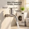 b8b08a8df52d4749a4f59b1054c5f822-goods.jpeg 304 Stainless Steel Washing Machine Tap Silver Water Faucet