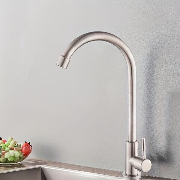 Single Handle Vertical Stainless Steel Magnetized Water Faucet