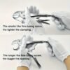 High Quality Ergonomic Grip - Versatile Pressure Clamp for Woodworking