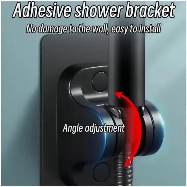 dbf0928f-008d-46a2-9614-fb73b0b090b5.jpg Handheld Shower Head Set with Hose & Wall Base Bathroom Shower Kit