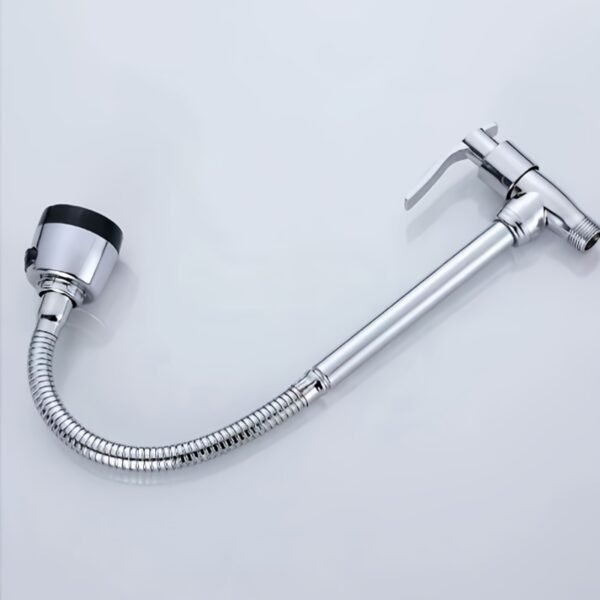 dee1620b9b43443caeb8b5439a85be66-goods.jpeg Wall Mounted Pull Out Faucet 360° Rotatable Kitchen Bathroom Tap